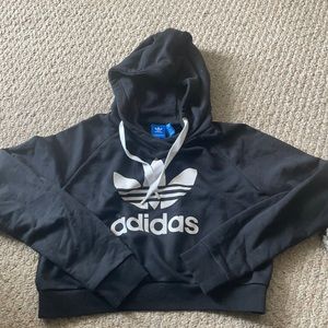 Cropped Adidas Hoodie